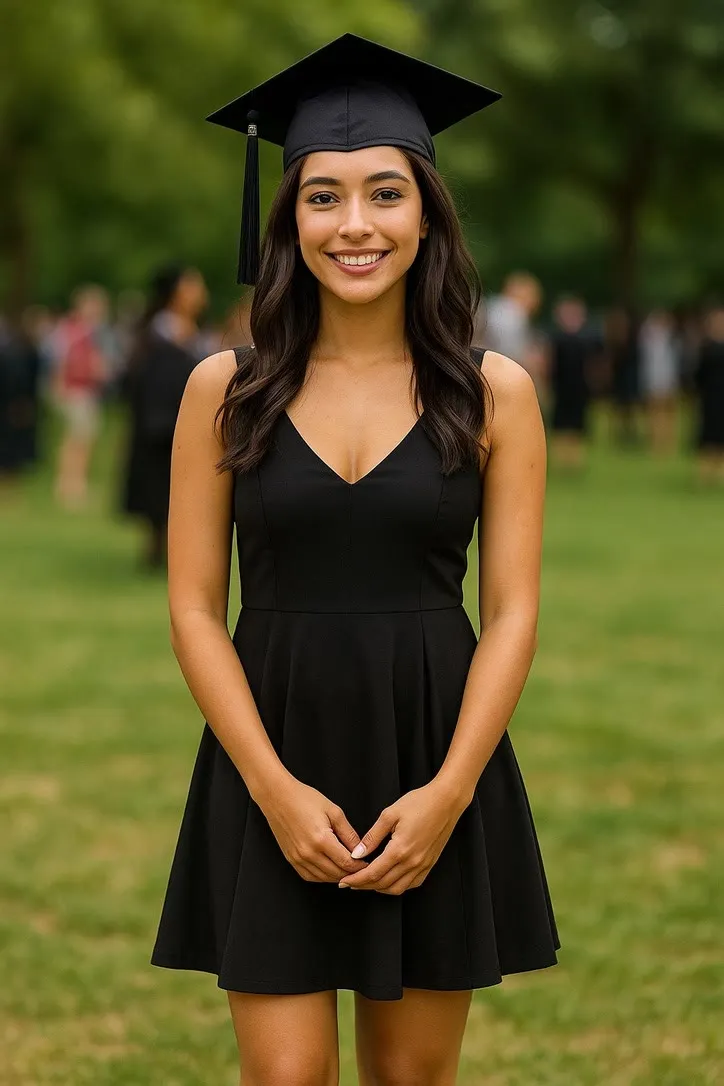 Graduation Toss: the preview still the AI Video app shows for this action