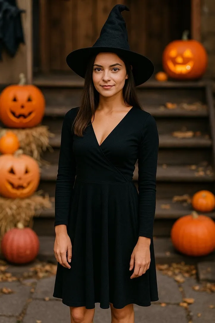 Halloween Pose: the preview still the AI Video app shows for this action